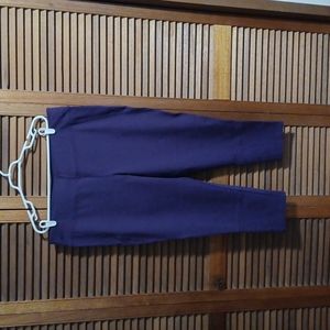 Purple active wear pants